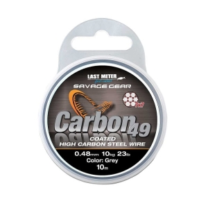Savage Gear Steel Line Carbon49 0,7mm 23kg 10m