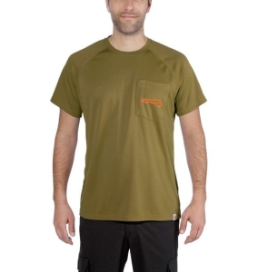Carhartt Force Military Olive S póló S