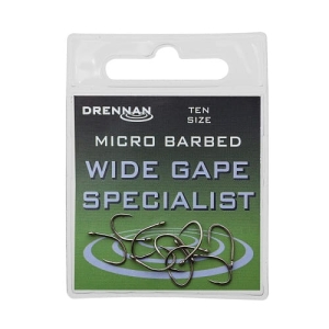 Drennan Wide Gape Specialist Hooks Burr #4