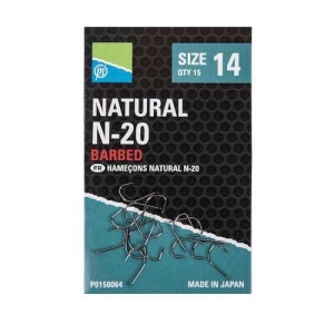 Preston Natural N-20 #16-os horgok