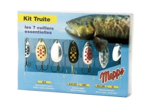 Mepps Spinnerbait készlet Pisztráng 7db