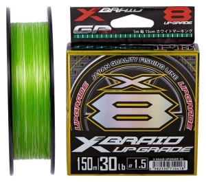 YGK X-Braid Upgrade X8 150m #1.0/0.165mm 10.0kg