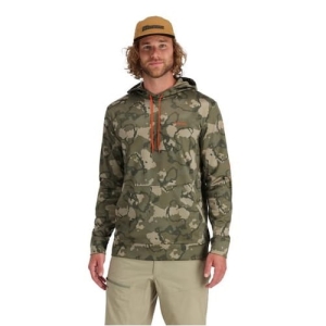 Sweatshirt Simms Challenger Hoody Camo Olive Drab M
