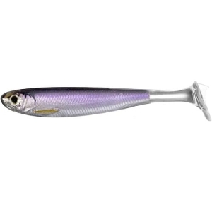 LiveTarget SlowRoll Shiner SilverPurpl 7.5cm 4db