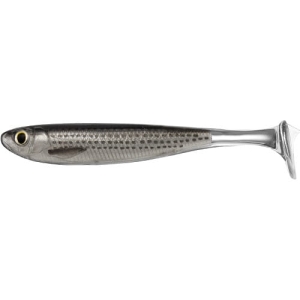 LiveTarget Slow-Roll Mullet Silver Black 10cm 4db 4db