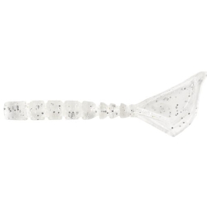 MUSTAD Aji Worm Hila-Hila Clear Silver Glitter 4,3 cm 12 db.