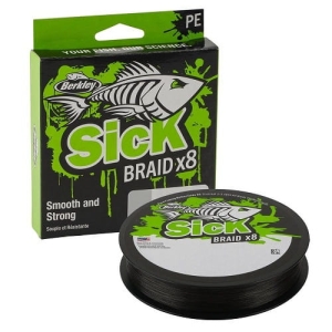 Berkley X8 Sick Braid 0.23mm 150m 23.6kg fekete