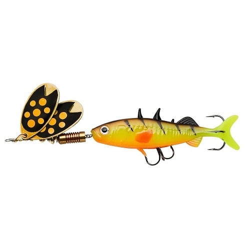 Obrotówka Abu Garcia Stickle Spin 10cm Fire Perch.jpg