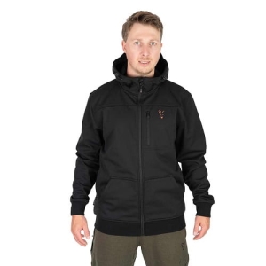 Fox Collection Soft Shell Black Orange XXL kabát