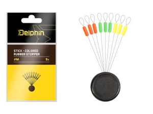 Stick - színes gumidugóval M