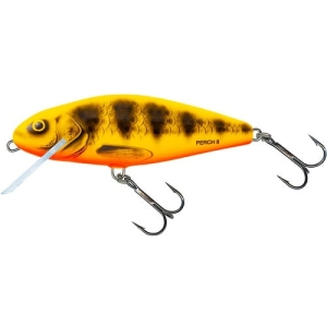 SZALMO SÜRGŐ 8cm 12g Úszó SÁRGA VÖRÖS TIGRIS