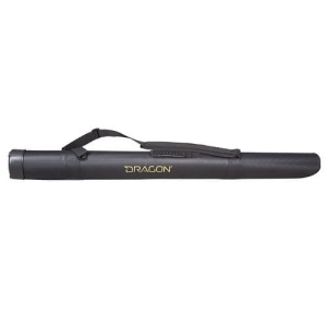 Merev táska Dragon PVC horgászbotokhoz, 135 cm, fekete