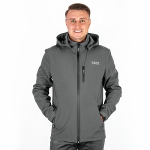 Kurtka Pros 729 SoftShell Grafit S