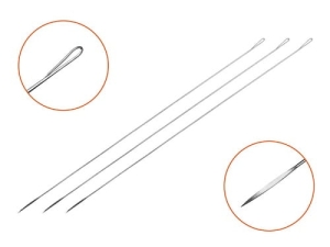 Delphin FISHY élő piercing tű, 3 db, 15 cm