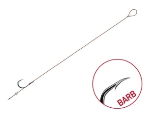 Przypon Delphin FLR Sting 8cm 0,10mm #10 6db.