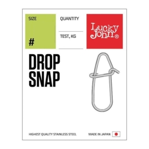 Agrafka Lucky John Drop Snap 18kg 8db. #003