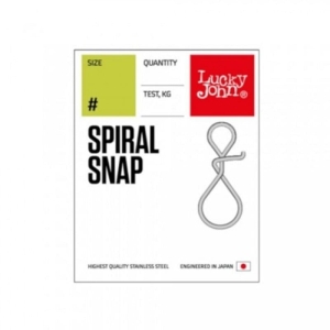 Lucky John agrafki Spiral Snap 7db.. - #2