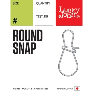 Lucky John agrafki LJ Round Snap 10db.. - #003