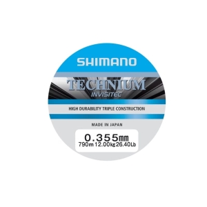 Technium Invisitec 790m 0,355m 12kg szürke monofil zsinór 790m 0,355m szürke monofil zsinór