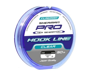 Flagman Sherman Pro Hook Line 50m 0,181mm