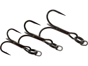 Rigged Seatrout Treble Hooks #4 5db Fekete