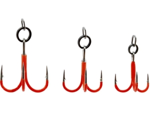 Rigged Seatrout Treble Hooks #8 4db UV vagy