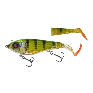 DEVIATOR TAIL 20CM 87G SLOW SINKING krómozott sügérek