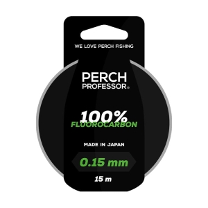 Fluorocarbon Perch Professor 0.15mm 3.3lb 1.5kg 15