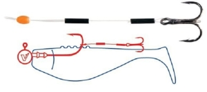 Dragon zander rebar 3db 8kg 8cm horgony 8