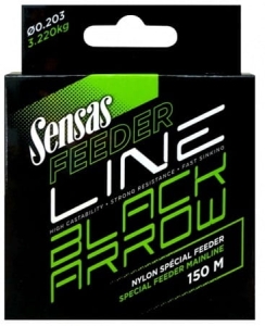 Sensas FEKETE NYÍL FEEDER 150M 0.234mm vonal