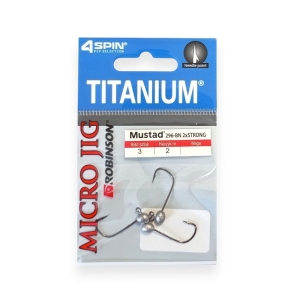 Titanium Micro jigfejek #2 4g (3db)