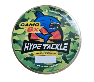 Hype Tackle WP8 Camo Zöld 0.25mm, 22kg 300m