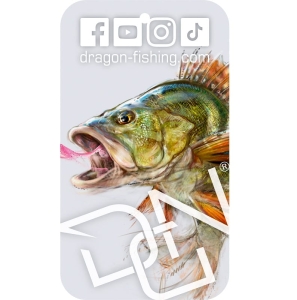 DRAGON Perch illat medál fehér Új autó