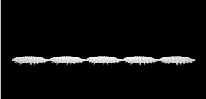 Libra Lures Larva Multi 001 Fehér Krill 25db