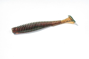 FishUP U-Shad 2" #019 Motor Oil/Red 10db