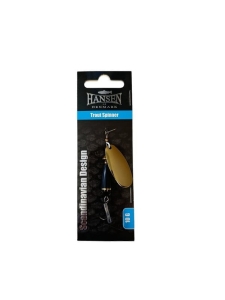 Hansen Trout Spinner 3 10g Fekete/arany