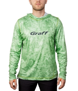 Graff UPF50 pulóver kapucnival 964-CL-7 Méret. XL