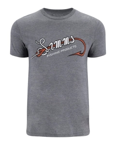 Simms Hook & Loop Athletic póló Heather M