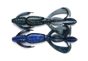 KEITECH 4,4" Crazy Flapper 413T Black Blue 6db.