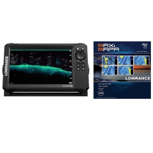 LOWRANCE Eagle 9 + Maximapa Północ garnitúra
