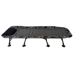 KRAKEN CAMO horgászágy: 8 lábas teherbírás 150kg