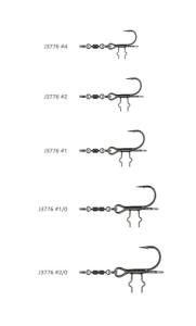 SG Spinning T Stinger #1/0 2 db