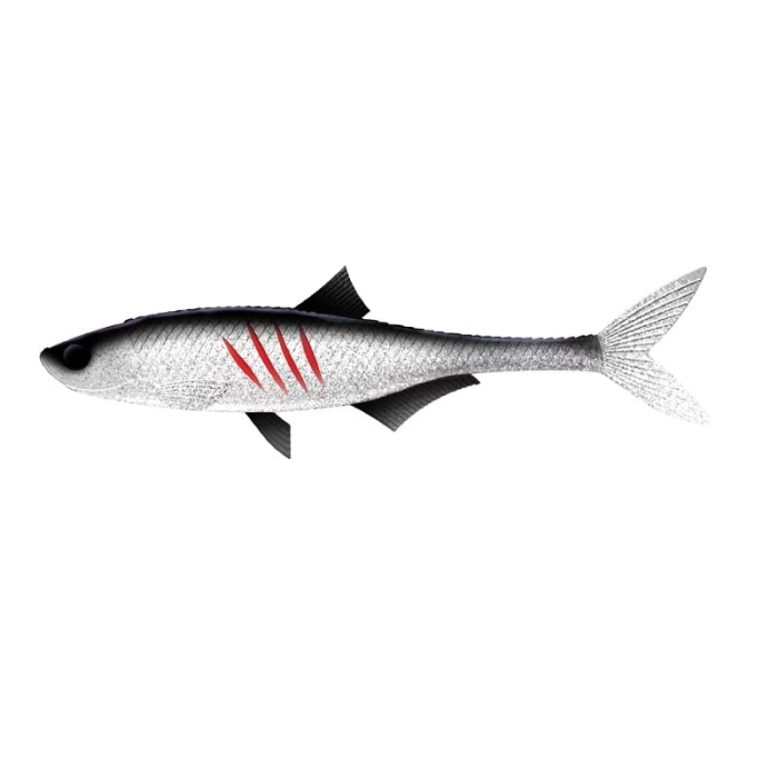 Libra Lures DEAD FISH 6,7'' 16,7cm  002 GHOST 2szt.jpg