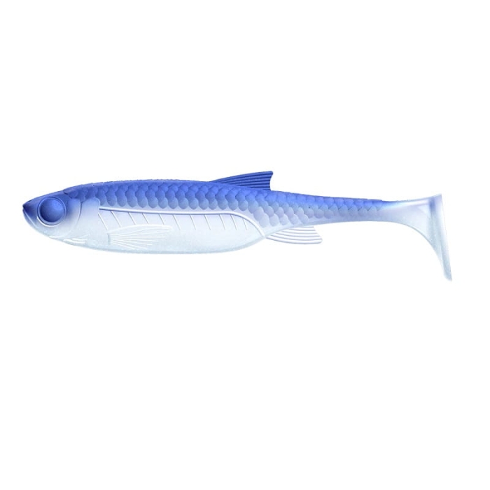 Libra Lures Kraken Shad 4'' 10cm 003 BLUE WHI 6szt.jpg
