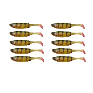 Gumi nagykereskedelmi készlet 10db Savage Gear Craft Shad 7,2cm 2,6g Sügér