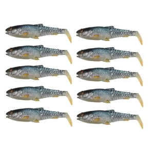 Nagykereskedelmi Gumi készlet 10 db SG Craft Cannibal PT 6,5 cm Roach