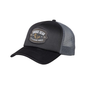 Savage Gear Badge Trucker sapka fekete