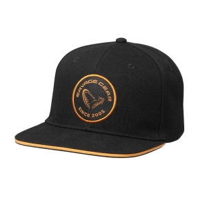 Savage Gear Badge Flatbill sapka fekete narancs