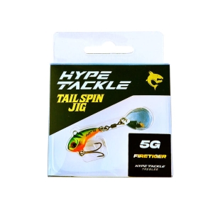 Hype Tackle Tail Spin Jig Fire Tiger 5g 1db