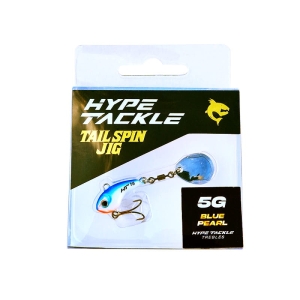 Hype Tackle Tail Spin Jig Blue Pearl 5g 1db
